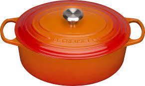 Le Creuset Cocotte ovale 35cm/8,9L - Volcanique